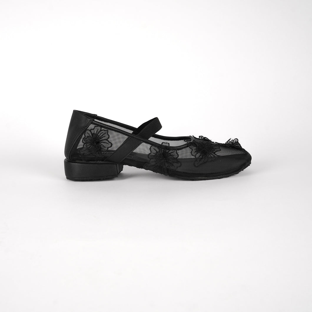 FLORIA BLACK FLATS